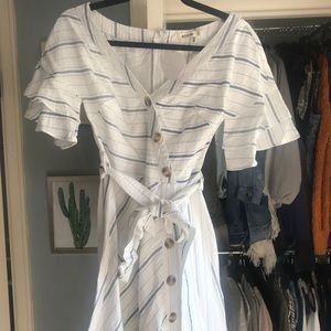 Dress from Good To Be boutique (Alex Garza’s)